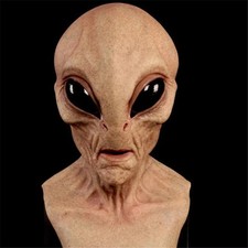 Listing image for Alien Mask Scary Horrible Horror Magic Latex Costume Halloween Cosplay Party UK
