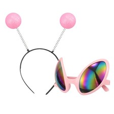 Listing image for Alien Headband Glasses Party for Adults Costume Accessory Hairband Prop